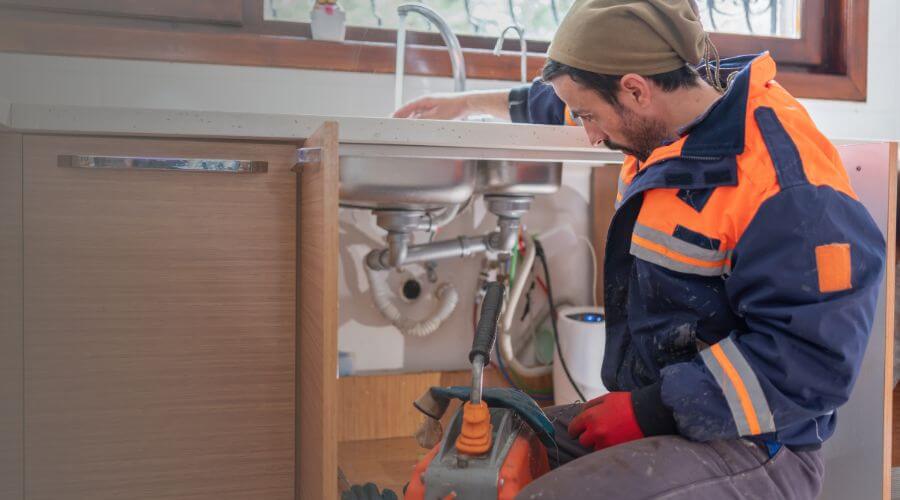 leaky faucet repair in Flensburg, MN